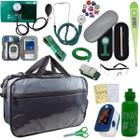 Kit Enfermagem Academico Aparelho Pressao Bolsa Estetoscópio Top