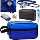 Kit Enfermagem Academico Com Aparelho de Pressao Estetoscopio Rappaport Duplo Estagio Completo