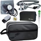 Kit Enfermagem Academico Com Aparelho de Pressao Estetoscopio Rappaport Duplo Estagio Completo