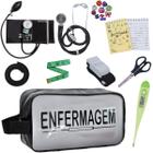 Kit Enfermagem Aparelho de Pressão Estetoscópio Aneroide Transparente Enfermagem PaMed - P.A. Med