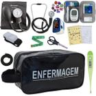 Kit Enfermagem Aparelho Pressao Manual Esteto Multi Completo Incoterm