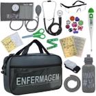 Kit Enfermagem Bolsa Estetoscopio Aparelho Pressao Top