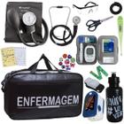 Kit Enfermagem Completo Bolsa Estagio Aparelho Pressao Estetoscopio Esteto Rappaport - PREMIUM, P.A. Med, Incoterm