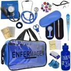 Kit Enfermagem Top Cores Premium Completo Estagio Estetoscopio Aparelho de Pressao Enfermagem