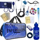 Kit Enfermagem Transparente Academico Aparelho Pressao Bolsa Estetocópio Multi Premium