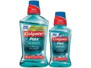 Kit Enxaguante Bucal Colgate Sem Álcool - Plax Ice Infinity 2 Unidades