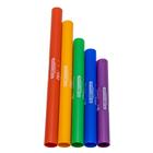 Kit Escala Coloridas Infantil Notas Alteradas Com 5 Boomwhackers BWCG