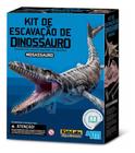 Kit Escavação Mosassauro Fóssil Brinquedo Arqueologi Kidzlab