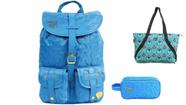 Kit Escolar Capricho Love ul Mochila De Costas + Estojo