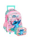 Kit Escolar Lilo Stitch Mochila + Lancheira Termica