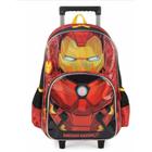 Kit escolar Marvel Avengers - Mochila + Lancheira - Oficial - Luxcel