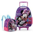 Kit Escolar Minnie Disney Mochila De Rodinhas E Lancheira