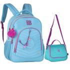 Kit Escolar Mochila de Costas e Lancheira Térmica Rebecca Bonbon Clio RB24028-RB2442