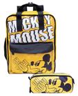 Kit Escolar Mochila De Costas Mickey com Estojo T05 Xeryus