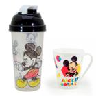 Kit Escolar Shakeira Infantil 580 ML e Caneca Infantil de Plástico 360 ml