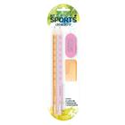 Kit Escolar Sports 2 Lápis HB / Borracha / Apontador LeoeLeo - Leonora