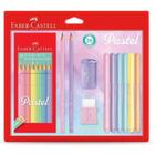 Kit Escolar Tom Pastel 20 Peças - Faber Castell