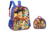 Kit Escolar Toy Story Mochila Costas + Lancheira