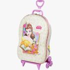 Kit Escolar Viagem Mochila com Lancheira Escolar 3d Infantil Disney Princesa Bela Maxtoy