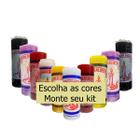 Kit Escolha A Cor Atacado 325g 12 Velas Colorida/branca - Chama Do Oriente