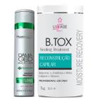 Kit Escova Botox Selagem Detok Tratamento Therapy 2 Passos