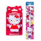 Kit Escova de Dente Hello Kitty 3D e Protetor de Cerdas Hello Kitty