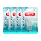 Kit Escova Dental Bitufo Interclean Refil Cilíndrico - 4 Unidades