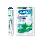 Kit Escova Dental Sensodyne Multiproteção + Limpador Prótese Coréga Tabs 6 Comprimidos