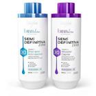 Kit Escova Semi Definitiva Zero 2x900ml Forever Liss S/Formo