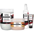 Kit esfoliante média abrasão kit termoterapia pimenta negra