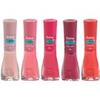 Kit Esmalte Dailus Fla.Mimos 5 Tons de Rosa Cremoso 8ml