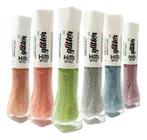 Kit Esmalte Glitter Hits Diamante 8ml 5Free