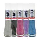 Kit esmalte Hits Holográfico premium No Olimpo 5 cores