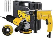 Kit Esmerilhadeira Furadeira Maleta Shg6070ka Stanley