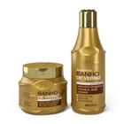 Kit Especial Banho de Verniz Forever Liss com Shampoo 300ml Máscara 230g