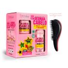 Kit Especial Desmaia Cabelo Forever Liss 300ml + Escova