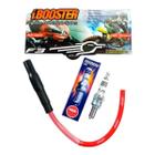 Kit Esportivo Ibooster F3 Verm. + Ngk Iridium Cg Titan 160