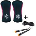 Kit Esportivo Joelheira Neoprene Unisex 7mm e Corda Vollo