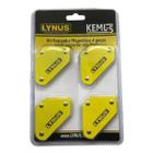 Kit esquadro magnetico lynus 5kgf