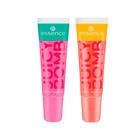 Kit Essence Gloss Labial Líquido Cintilante Juicy Bomb 102 Witty Watermelon 10ml + Gloss 103 Proud Papaya 10ml