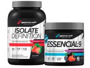 Kit Essencial 9 Eaa Aminoácidos Essenciais + Isolate Definition 900g - Body Action