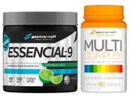 Kit Essencial 9 Eaa Aminoácidos + Multi Vitamínico Bodyaction