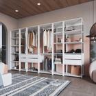 Kit Estante Closet Com 6 Gavetas e 4 Cabideiros 3,20 m