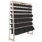 Kit Estante Gaveteiro com 49 Gavetas Preta Nr. 3, 5 e 7