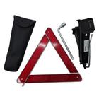 Kit Estepe automotivo Chave de roda 19mm Macaco Triangulo bolsa exclusiva