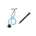 Kit Estetoscópio Littmann Classic lll + Lanterna Clínica - Cores Variadas