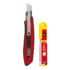 Kit Estilete Trava Automática 18mm + 10 lâminas Starrett