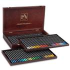 Kit Estojo de Madeira Caran Dache Museu Aquarelle 76 Cores - 3510476