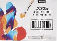 Kit Estojo Tinta Acrílica Pébéo Coffret Collection Box