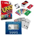 Jogo Uno Infantil e Adulto com cartas Personalizáveis Kit 2 Unidades -  Mattel - Deck de Cartas - Magazine Luiza